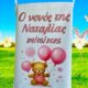 Προσωποποιημένη ποδιά βάπτισης για τη νονά και το νονό